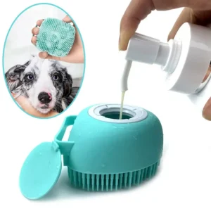 Bath Massage Scrubby Brush for Dogs Cats