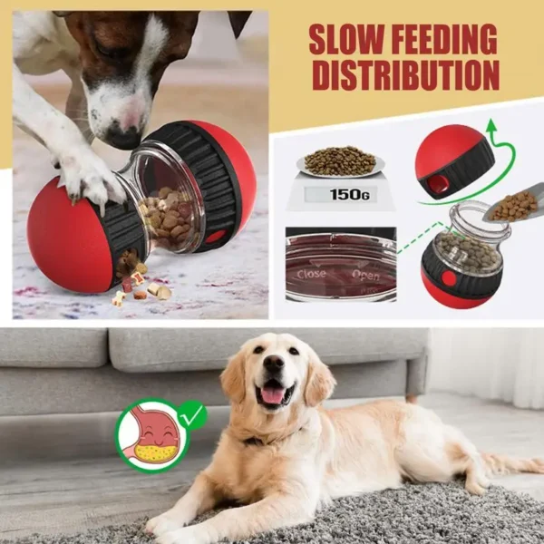 Treat Dispensing Ball - Durable Stimulation Toy - Image 4