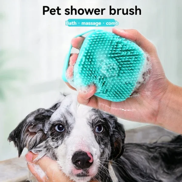 Bath Massage Scrubby Brush for Dogs Cats - Image 3