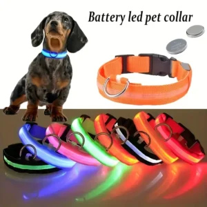 Adjustable LED Safety Collar For Dogs and Cats